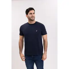 NAUTICA - Camiseta Básica Hombre Azul