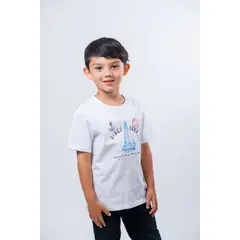 NAUTICA - Camiseta Kids Blanco