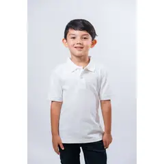 NAUTICA - Polo Little Kids Blanco