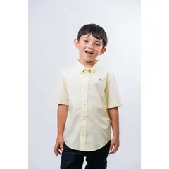 NAUTICA - Camisa Manga Corta Little Kids Amarillo