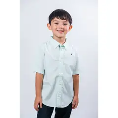 NAUTICA - Camisa Manga Corta Kids Azul