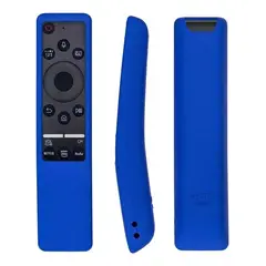 GENERICO - Funda Forro Protector Control Samsung One Remote Antidesliza Azul