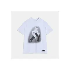 UNDER ARMOUR - Camiseta Mujer W bfos logo tee futt Blanco