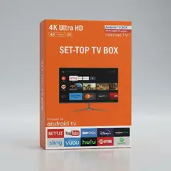 GENERICO - Android TV Box Mod: Satv (8GB+128GB) con Asistencia de Voz Set-Top