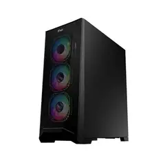 JYR TECHNOLOGY - CHASIS GAMER ARGB DARK STEEL 6 COOLER E ATX JX121