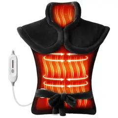 GENERICO - Manta Electrica Almohadilla Caliente Terapia Cuello Espalda