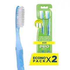 PRO - Cepillo Dental 425 Medio x 2 Und
