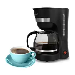 KALLEY - Cafetera Basica 10 Tazas Negro