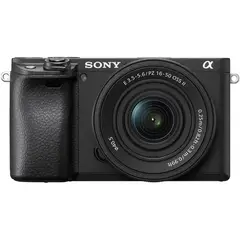 SONY - Cámara Alpha 6400 con lente kit 16-50 mm