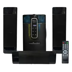 GENERICO - Teatro En Casa 3.1 Bluetooth Con Luces LED RGB NeeKa NK-9703