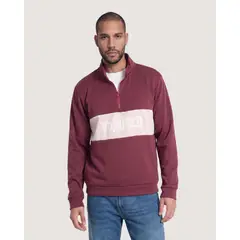 OSTU - Buzo Para Hombre Cuello Camisero Marca 60068239-74011