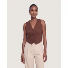 OSTU - Chaleco Para Mujer Punto Marca 40258217-8763