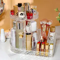 GENERICO - Organizador de maquillaje de 360 grados
