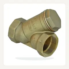 PAMO - Filtro Tipo Y de 2 Pulgadas en Latón con Malla Inoxidable