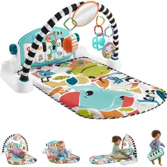 MATTEL - Gimnasio Piano Patadita Musical Brilla Y Crece Fisher Price