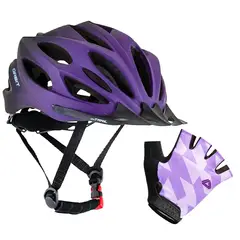 ON TRAIL - Casco + Guante Ciclismo Ontrail Ajustable Patinaje Bicicleta