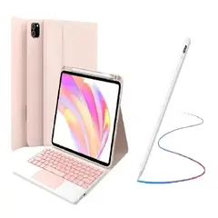 GENERICO - Estuche Teclado con Trackpad + Lapiz Para Lenovo Tab K11