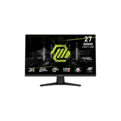 MSI - Monitor Gaming Profesional 274QF X24 WQHD Fast IPS 240Hz Diseñado para Máximo Rendimiento