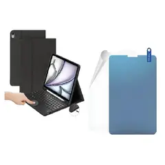GENERICO - Estuche Teclado Trackpad + Paper Like Para Tablet Samsung S6 Lite P610 - P615