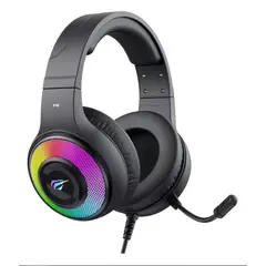 HAVIT - Auriculares Para Ps4/ps5/xbox/pc, 3,5 Mm/usb Luz Rgb Negro