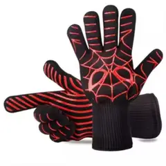 GENERICO - Guantes resistentes al calor barbacoa cocinar hornear