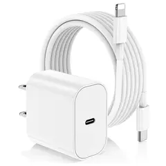 GENERICO - Cargador 20W USB‑C compatible para ¡Phone! 11 12 13 14