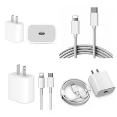 GENERICO - Cargador 20w+cable 1m Usb-c / 8 pines Para Phone 14 13 12 11
