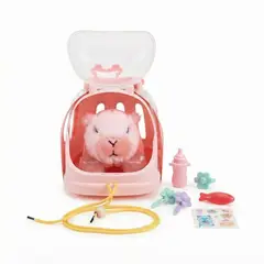 GENERICO - Capibara Peluche Interactivo Con Guacal Y Accesorios