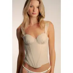 BRUNA - Corsé que estiliza tu cintura Tango Beige