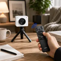 OBSBOT - Meet 2 Blanca AI Webcam 4k Con Control Remoto
