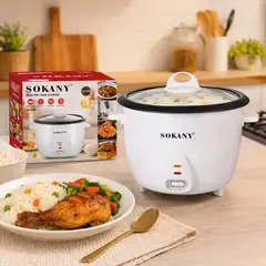 SOKANY - Olla Arrocera Eléctrica 07059 Para Cocinar Arroz Fácil