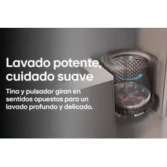 LG - Lavadora 17Kg Carga Superior TurboDrum Silenciosa WT17OVTB