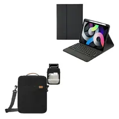 GENERICO - Estuche Teclado Con Touchpad + Bolso Para Tablet Samsung A8 10.5 X200 - X205