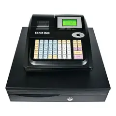 SILVER - Caja Registradora Max Conexiones Usb 10000 Plus Led