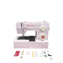 SINGER - Máquina De Coser Heavy Duty 4411. Rosada