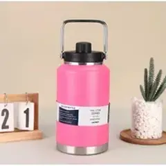 GENERICO - Termo Camping Acero Inoxidable 1500 ML — Gran Capacidad Conserva Frío y Calor