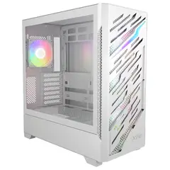 XPG - Gabinete Starker Air BTF · ATX · Mid Tower · 4 Ventiladores ARGB Incluidos · Blanco
