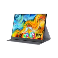 GENERICO - Monitor Portátil Gamer 15.6 Full Hd Parlantes Hdmi Y Usb-c