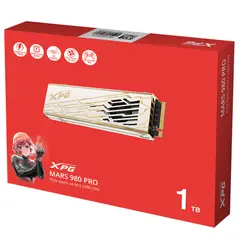 XPG - SSD M.2 MARS 980 PRO · 1TB · NVMe PCIe Gen5 · 14.000/10.000 MB/s · Disipador Activo