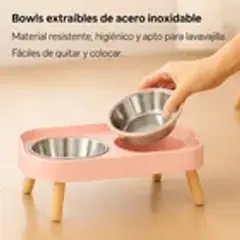 AMERICAN GENERICS - Comedero Mascota Soporte