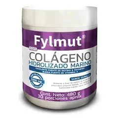 FYLMUT - COLAGENO MARINO SABOR VAINILLA 480G