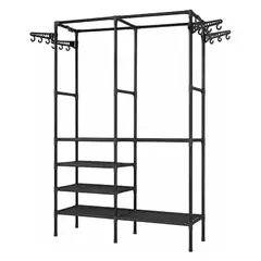 GENERICO - Closet Multifuncional Metalico Organizador 2 cuerpos
