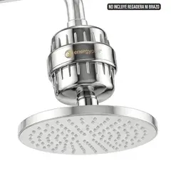 ENERGY PLUS - Filtro Para Ducha 15 Etapas Reduce Cloro Sedimentos