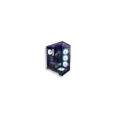XPG - Chasis GAMER INVADER X con Paneles de Vidrio Templado y 5 Ventiladores ARGB