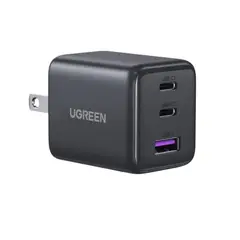 UGREEN - Cargador GaN 30W 3 Puertos USB C USB A