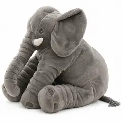 ONE PIXEL - Peluche Almohada De Elefante Tierno Antireflujo Para Niños