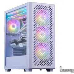 XPG - Gabinete Gamer Valor Air Pro ARGB · E-ATX · Full Tower · 4 Ventiladores ARGB Incluidos · Blanco