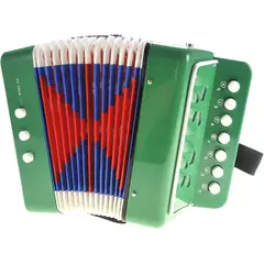 JON DI GROUP SAS - Acordeón Vallenato Para Niños Musical Sonido Real Verde