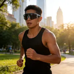 POLASUP - Gafas de Sol Deportivas Polarizadas UV400 para Hombre y Mujer Ciclismo Running Outdoor