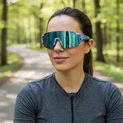 POLASUP - Gafas de Sol Deportivas Polarizadas UV400 para Hombre y Mujer Ciclismo Running Outdoor